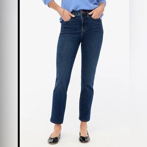 J. CREW Women’s Stretch Blue Wash  Mid- Rise In All Day Stretch Jeans Size 28R